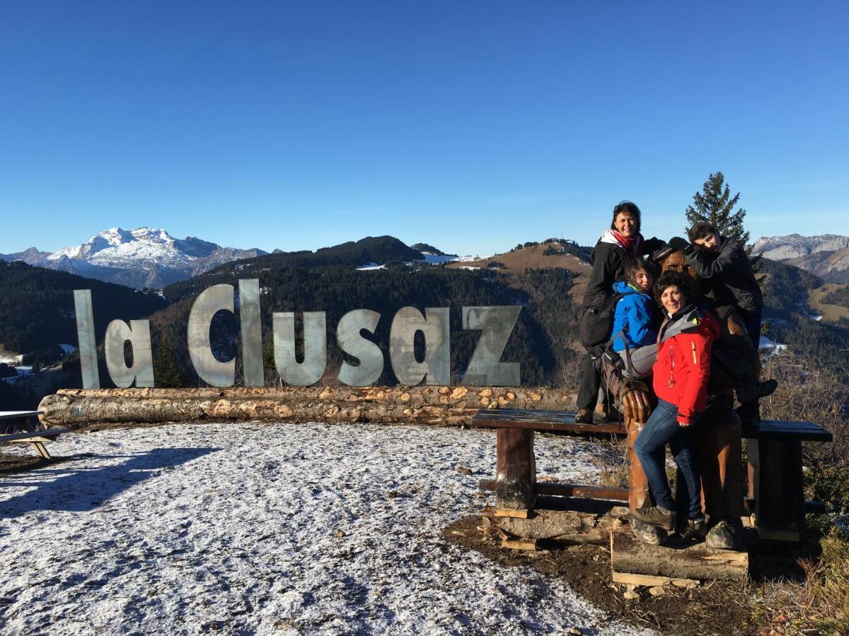 Les Bouquetins La Clusaz Exterior foto